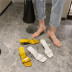 one-flip-flops thick heel sandals NSHU29790