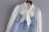 vestido casual de lana con empalme de primavera NSAM29937