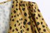 spring bow decorated leopard print blouse  NSAM29963