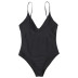 Solid color one-piece triangle swimsuit  NSHL30077