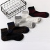 breathable sweat-absorbent cotton solid color mesh all-match socks  NSFN30177