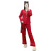 silk long-sleeved trousers retro pajamas NSJO30235
