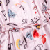 Ice silk thin sexy printed pajamas  NSJO30245