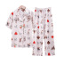 ice silk thin silk short-sleeved trousers pajamas  NSJO30246