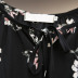 new autumn elastic waist slimming printing large size long sleeve dress  NSJR30261