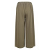 solid color wide-leg pants  NSJR30278