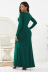 autumn and winter pure color sexy banquet long skirt  NSLM30317