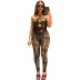 printed two-piece trousers set NSMX30338