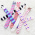 over knee thick warm striped socks  NSFN30495