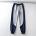elastic waist color matching sports pants  NSAM30508