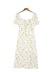 floral puff sleeve dress  NSLD30542