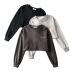 casual simple solid color pullover sweatershirt  NSLD30569