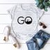fashion popular letters printed T-shirt NSSN30844