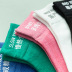 mesh vertical stripes printed socks  NSFN30984