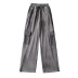 high waist loose mopping track pants   NSHS31009