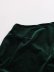 bowknot velvet sling lace halter split dress  NSAM31107