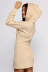 high waist corset long sleeve dress  NSLD31272