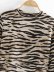 zebra print long-sleeved shirt NSAM31287