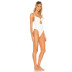 solid color one-piece hollow swimsuit  NSHL31377