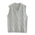 autumn and winter V-neck all-match sweater vest NSHS31430