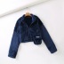 pocket stitching high waist cotton coat NSHS31443