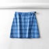 high-waist plaided skirt NSHS31453