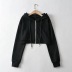 hoodie small short sweater all-match jacket NSHS31476