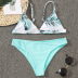 new style sexy printed double-sided bikini swimsuit NSHL31552