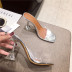 new stiletto sexy crystal slippers  NSHU31576