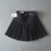 high waist pleated thick woolen skirt  NSAC31706