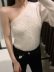 fashion asymmetric one-shoulder sleeve sweater  NSAM31761
