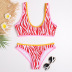 new printed split bikini swimsuit  NSHL31818