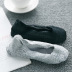 calcetines de barco sin costuras de encaje antideslizante de silicona NSFN31851