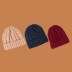 Linen Pattern Knitted Hat NSTQ30786