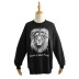 Oversize lion print sweatshirt NSHS31723