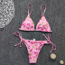 color blooming printed bikini  NSHL31982