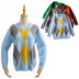urban fashion V-neck plaid sweater NSLD32008