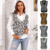 fashion casual leopard print knitted vest  NSMY32113
