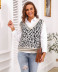 fashion casual leopard print knitted vest  NSMY32113