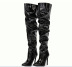 new pointed toe patent leather high-heel boots  NSSO32504