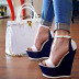 color matching heel high word buckle sandals   NSSO32521