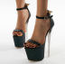 sexy super high crysta sandals   NSSO32543