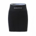 falda de cintura alta con envoltura elástica de hilo NSHS32662