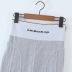thread elastic wrap hip high waist skirt NSHS32662