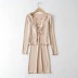 temperament solid color dress cardigan two-piece  NSAC32712
