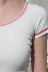 camiseta con cuello redondo y manga corta NSLD32791