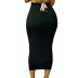 minifalda simple de cintura alta NSSI32875
