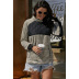 autumn and winter wool pullover high collar large size jacket  NSSI32907