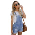 casual solid color wash denim shorts  NSSI32926
