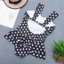 polka dot sexy skirt triangle split swimwear NSHL32985